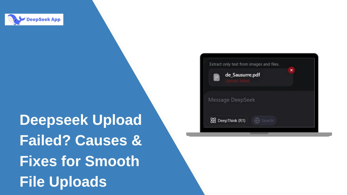 Deepseek Upload Failed? Causes & Fixes for Smooth File Uploads