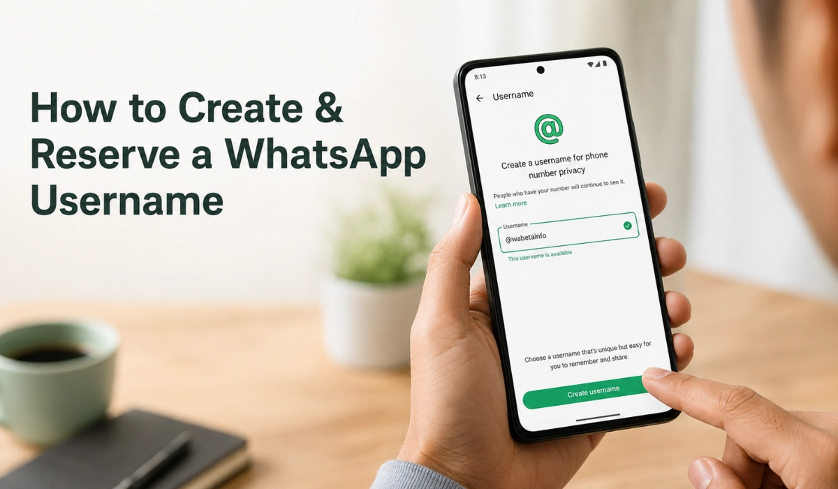 How to Create & Reserve a WhatsApp Username